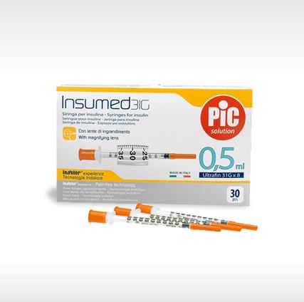 Insumed Syringes (0.5 ml)